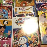 ドラえもんDVDやおかあさんといっしょDVD等を多数お売り頂きました。